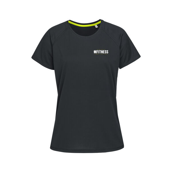 mfitness  - Ladies Sports Raglan Mesh T Thumbnail